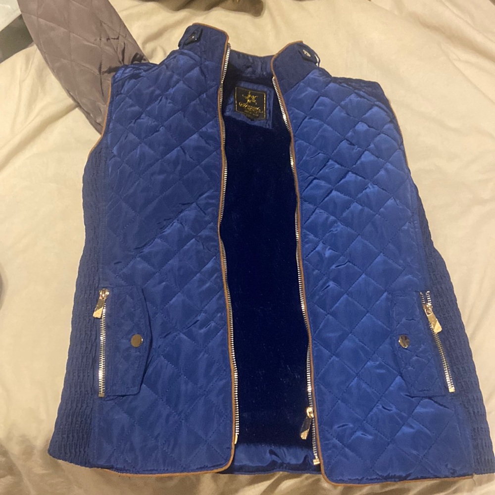 Blue vest